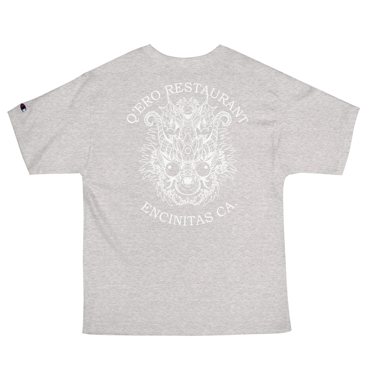 Diablada White Outline - Men's Champion T-Shirt