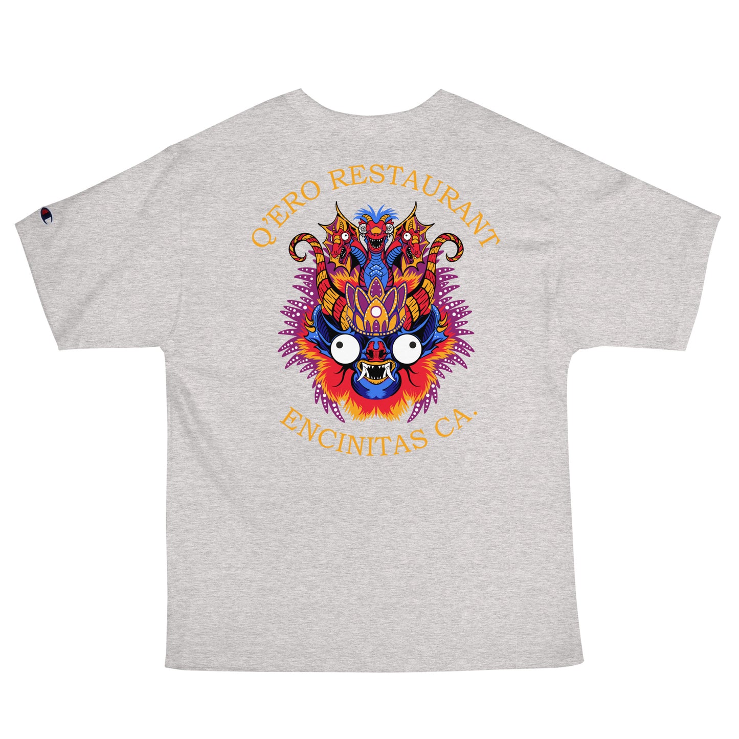 Diablada Blue/Orange - Men's Champion T-Shirt
