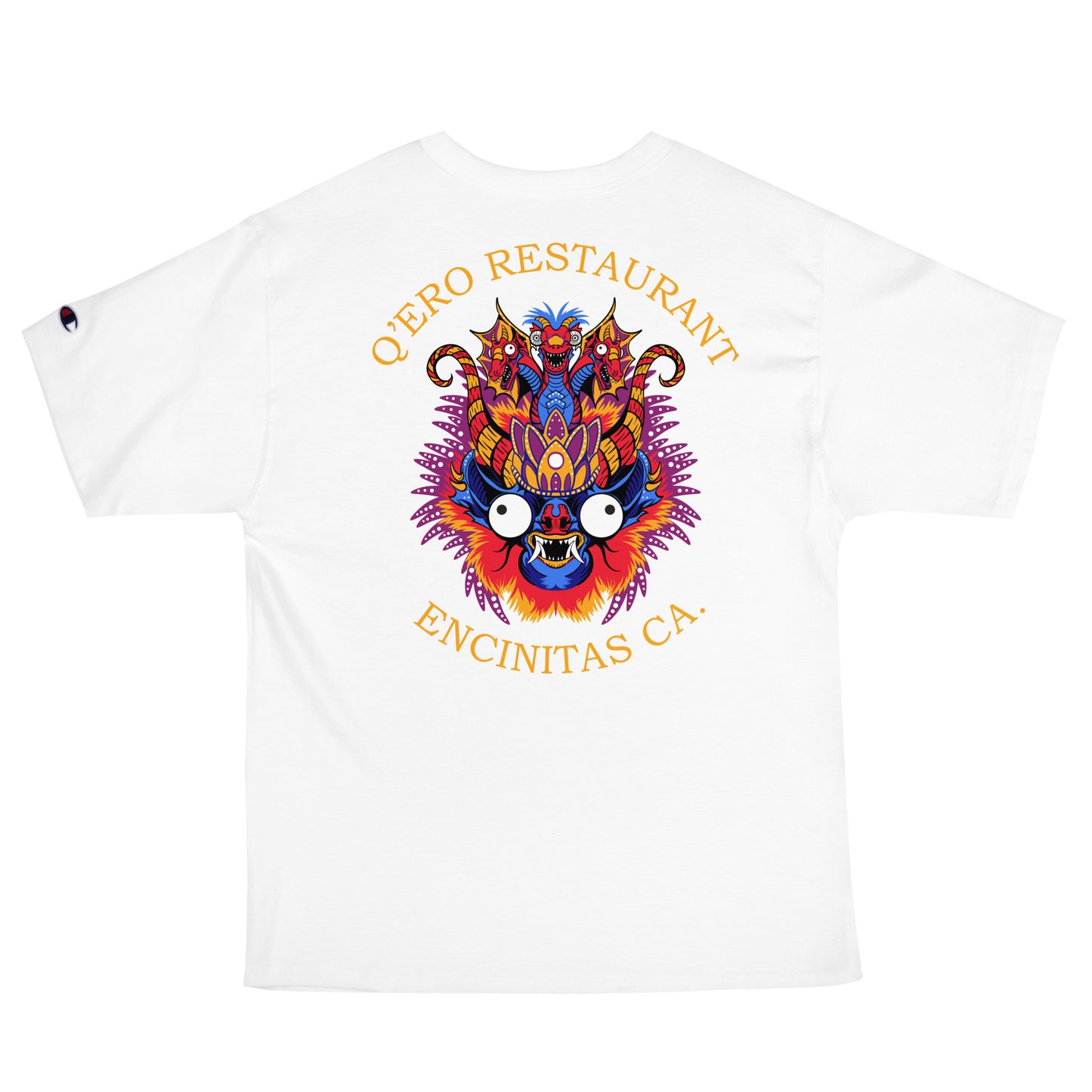 Diablada Blue/Orange - Men's Champion T-Shirt