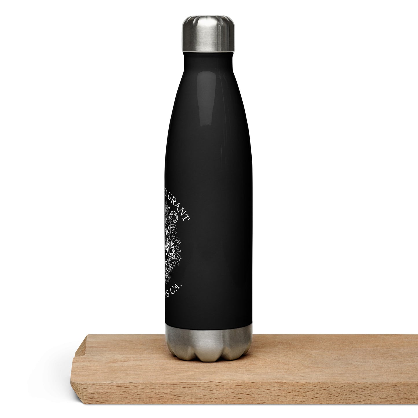 Diablada White Outline - Stainless Steel Water Bottle