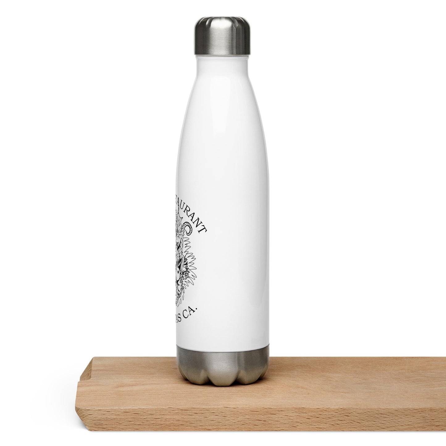 Diablada Black Outline - Stainless steel water bottle