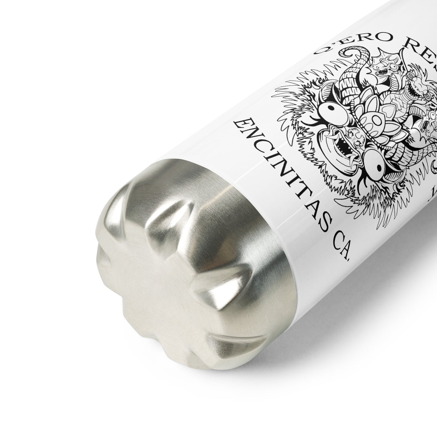 Diablada Black Outline - Stainless steel water bottle