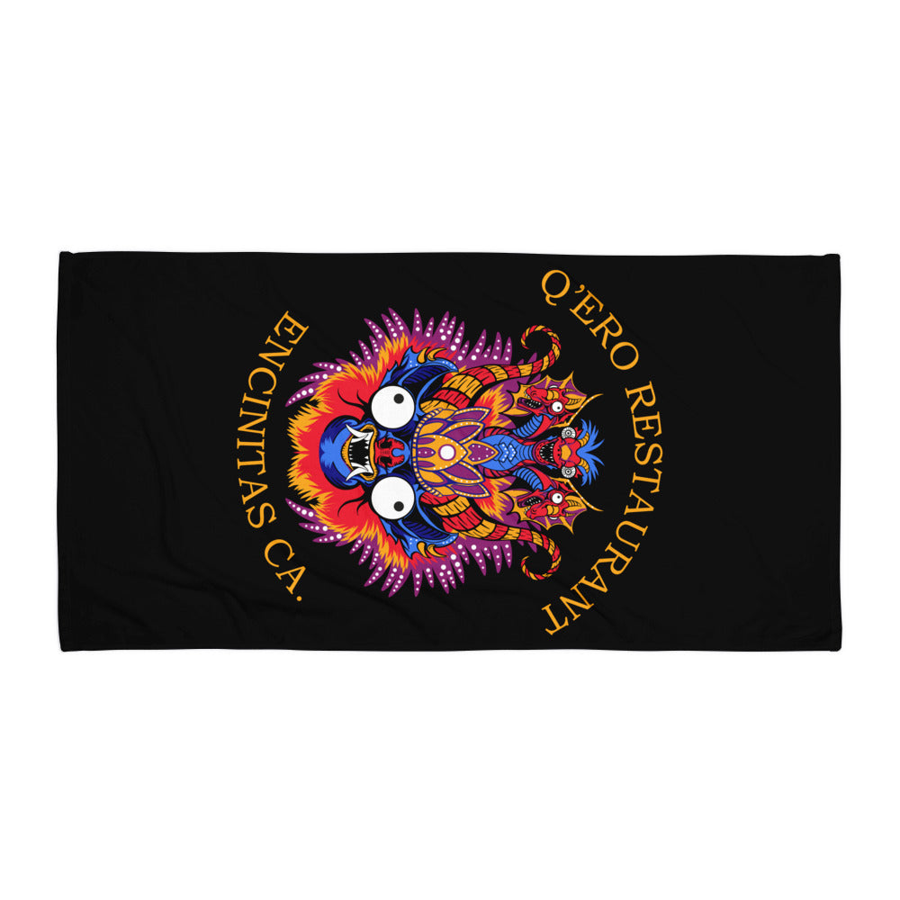 Blue/Orange Diablada Towel