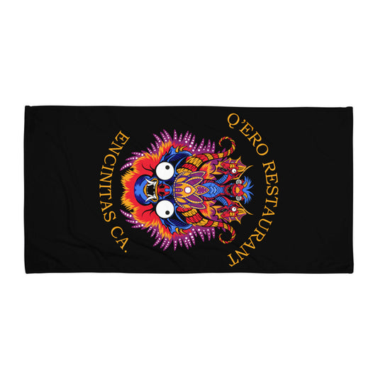 Blue/Orange Diablada Towel