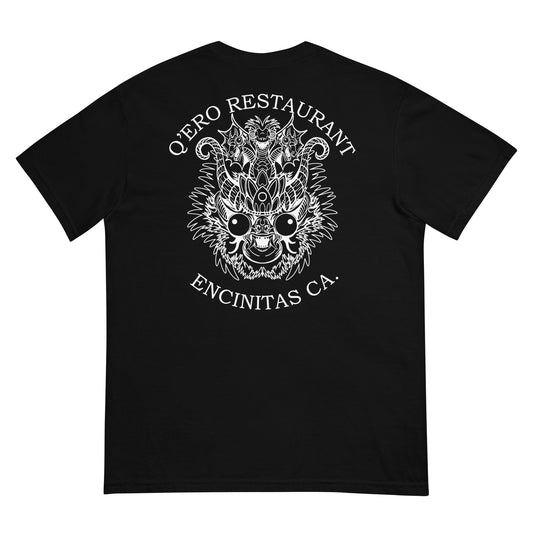 Diablada White Outline -  Heavyweight T-shirt