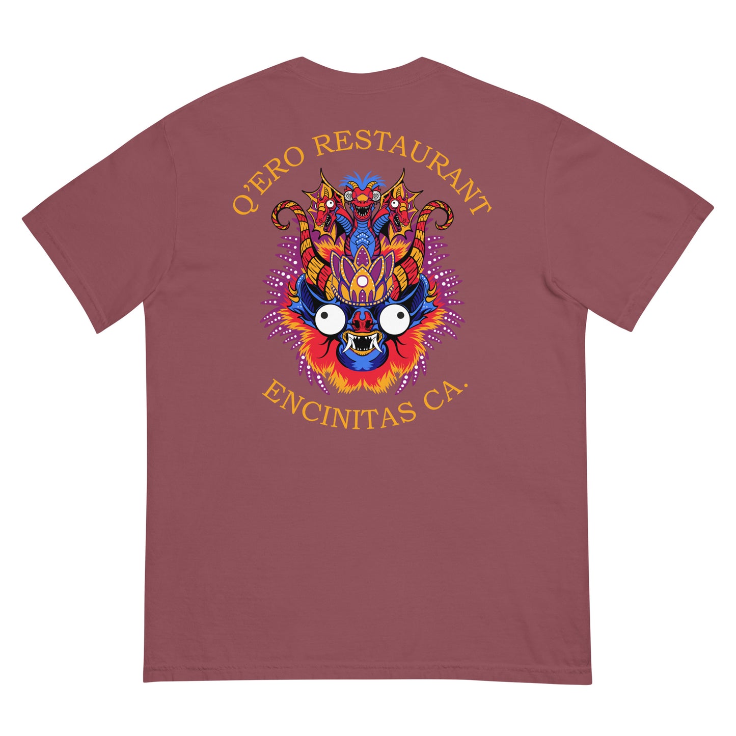 Diablada Blue/Orange -  Heavyweight T-shirt