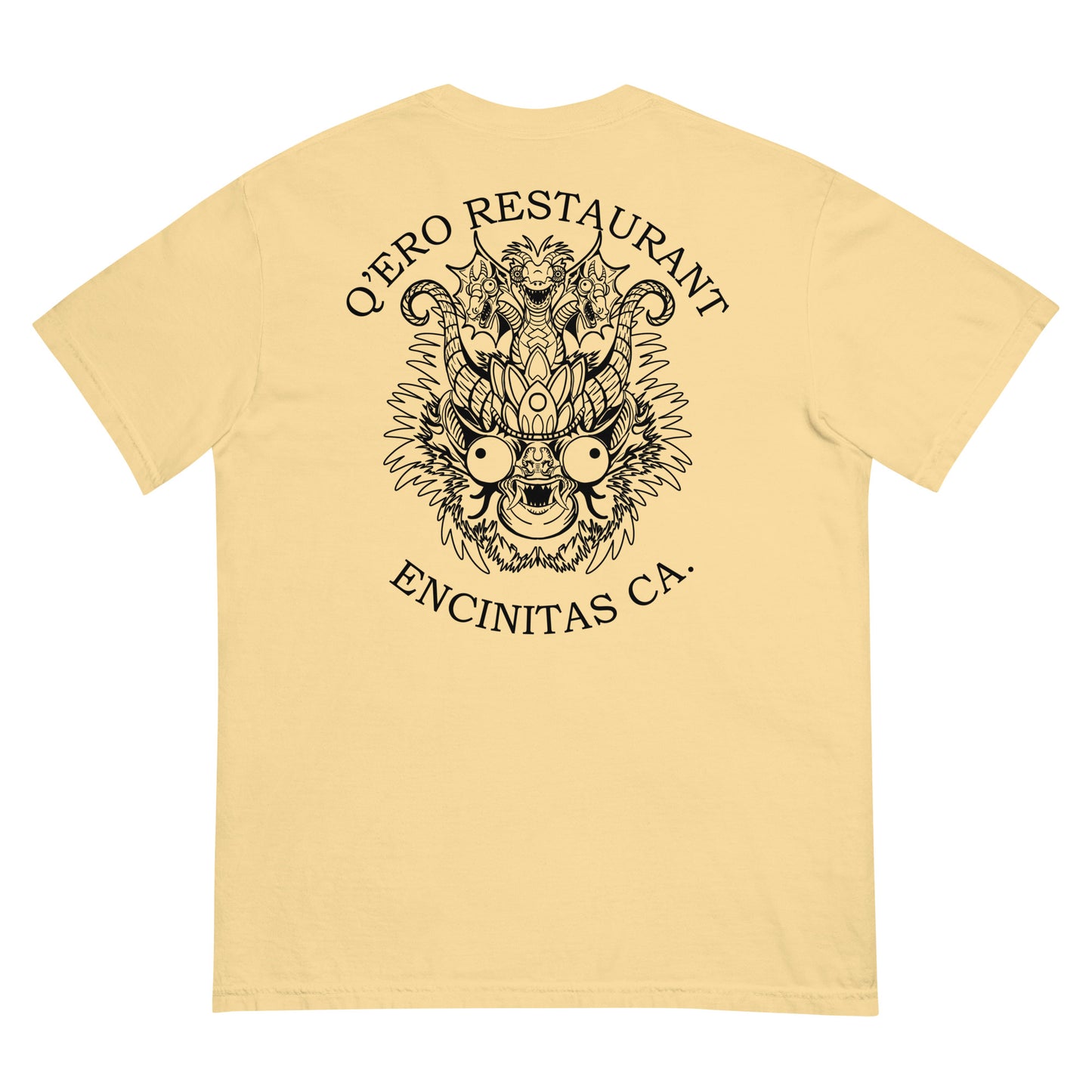 Diablada Black Outline - Heavyweight T-shirt