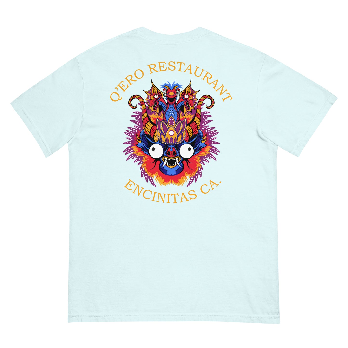 Diablada Blue/Orange -  Heavyweight T-shirt