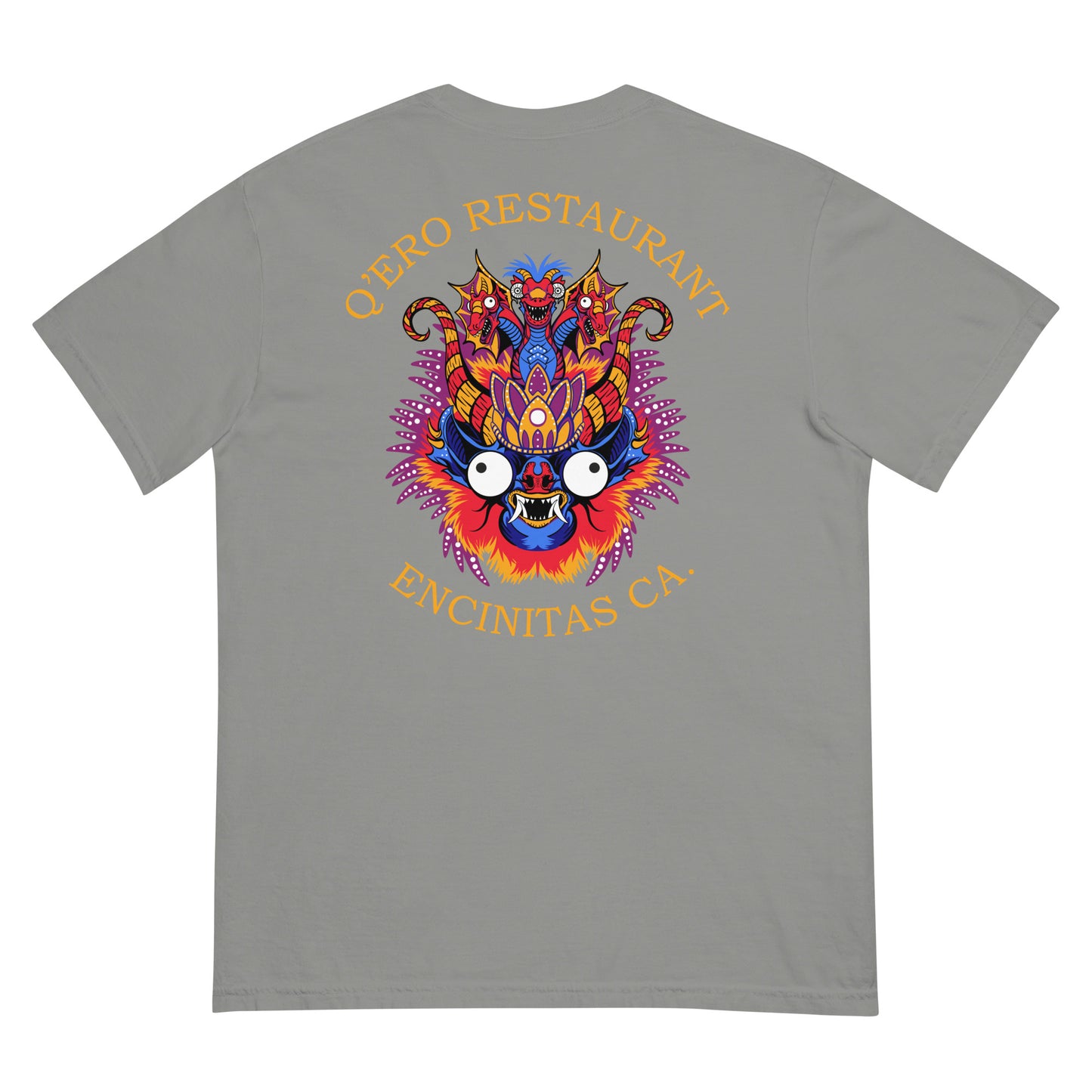 Diablada Blue/Orange -  Heavyweight T-shirt