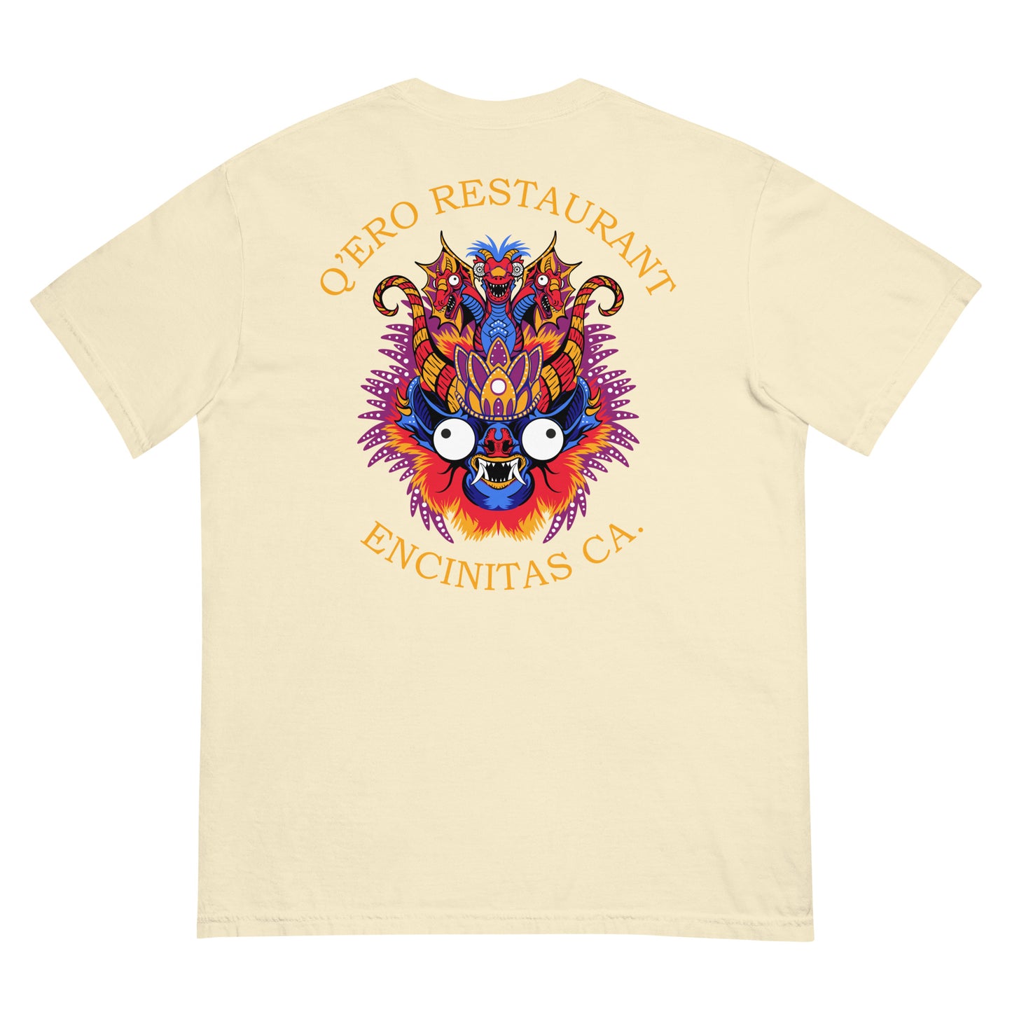 Diablada Blue/Orange -  Heavyweight T-shirt