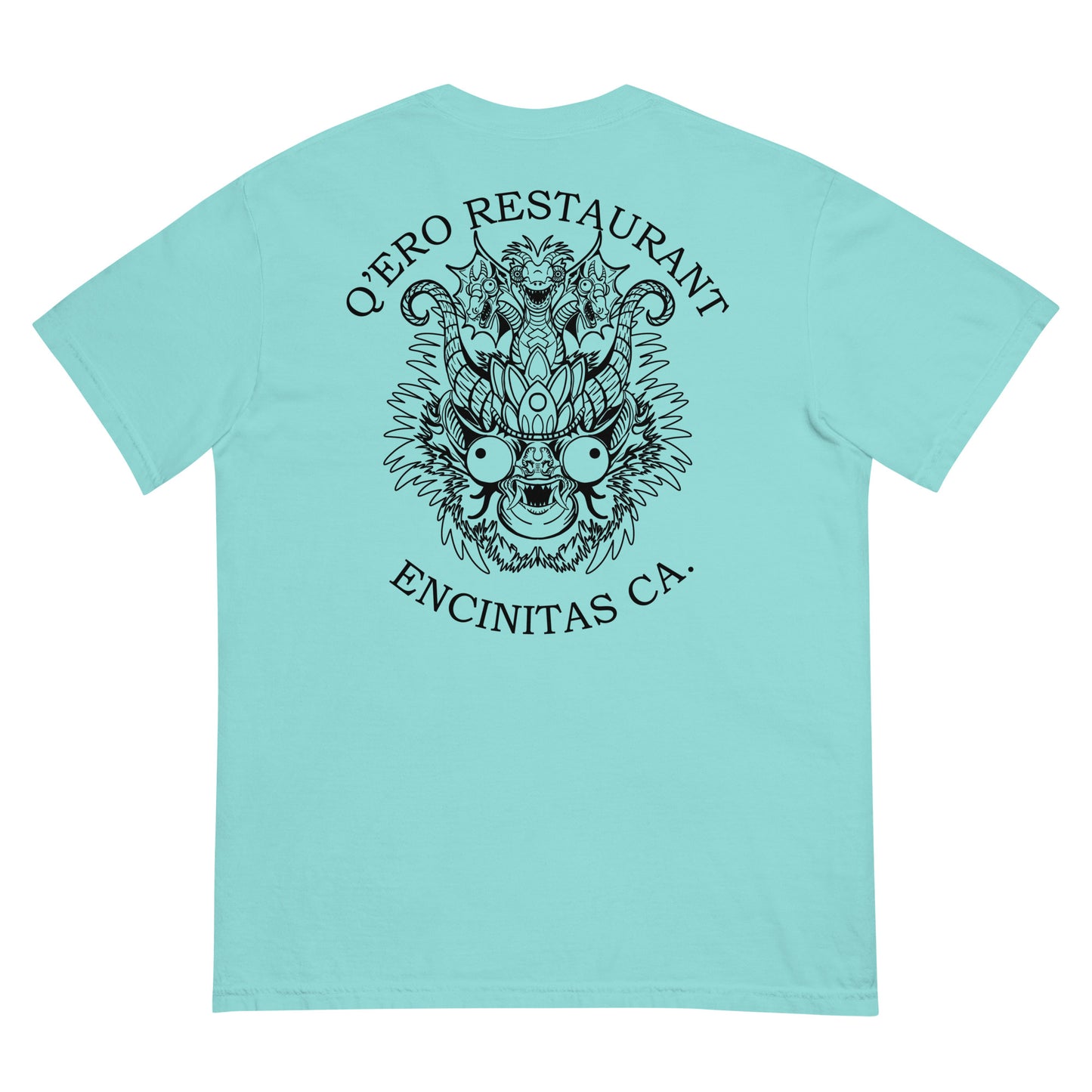 Diablada Black Outline - Heavyweight T-shirt