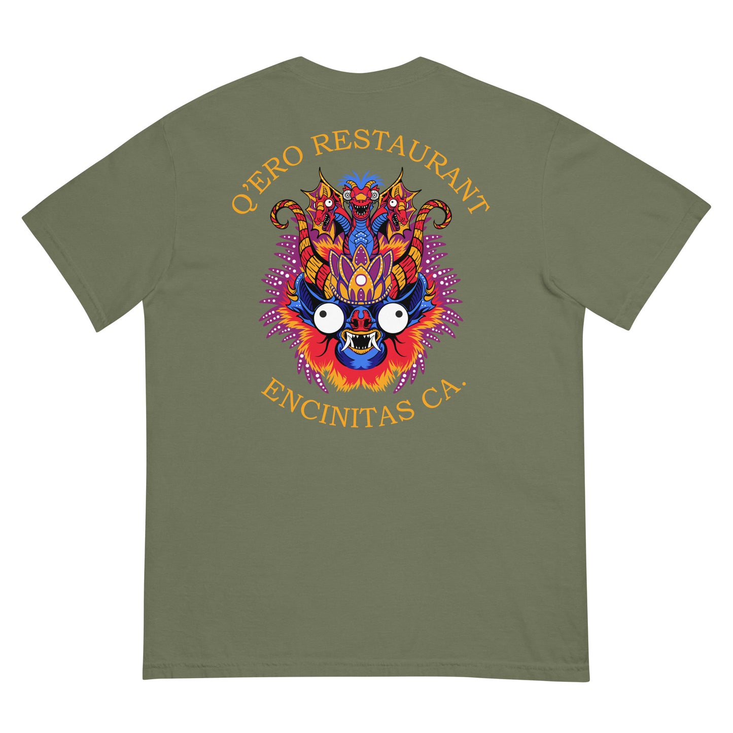 Diablada Blue/Orange -  Heavyweight T-shirt