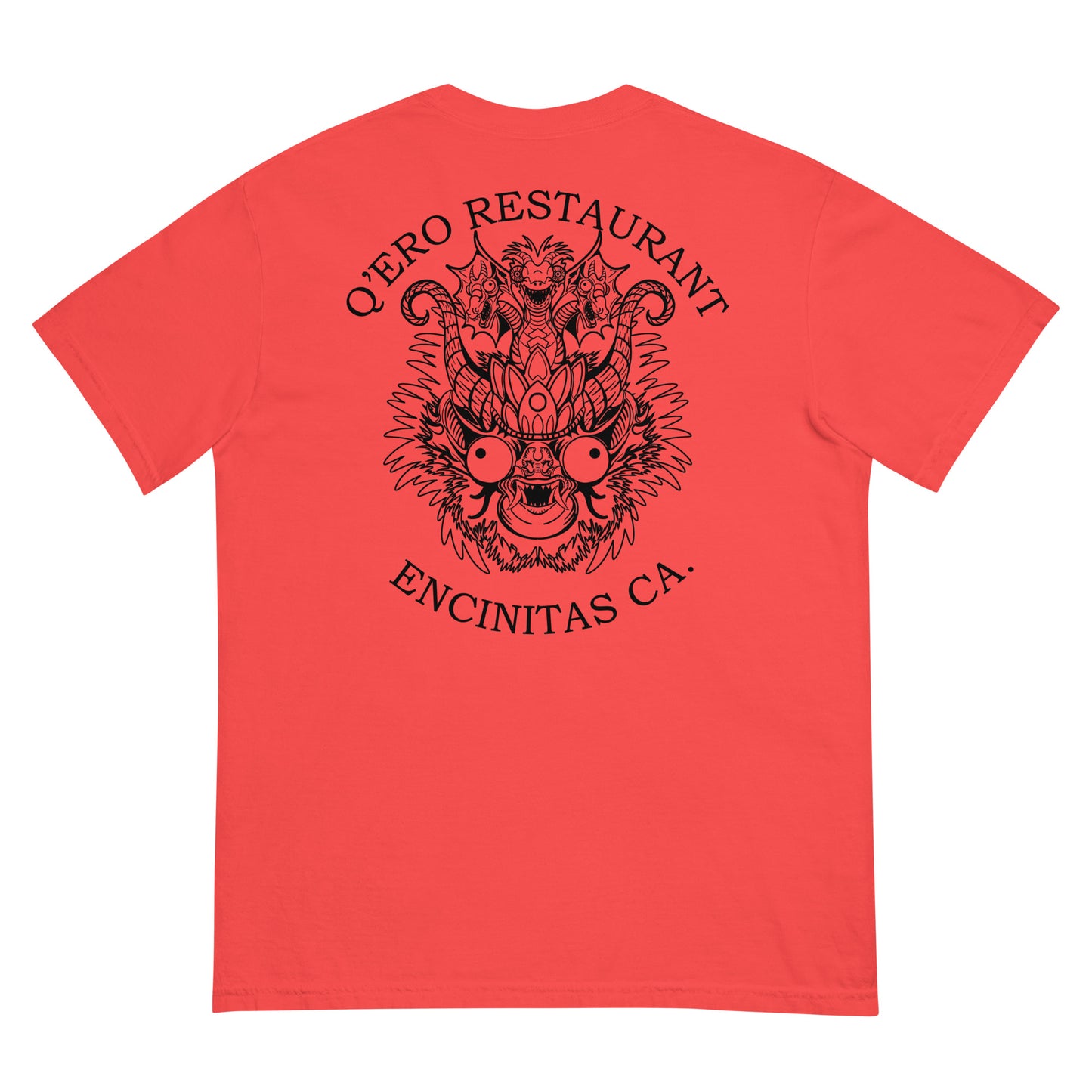 Diablada Black Outline - Heavyweight T-shirt