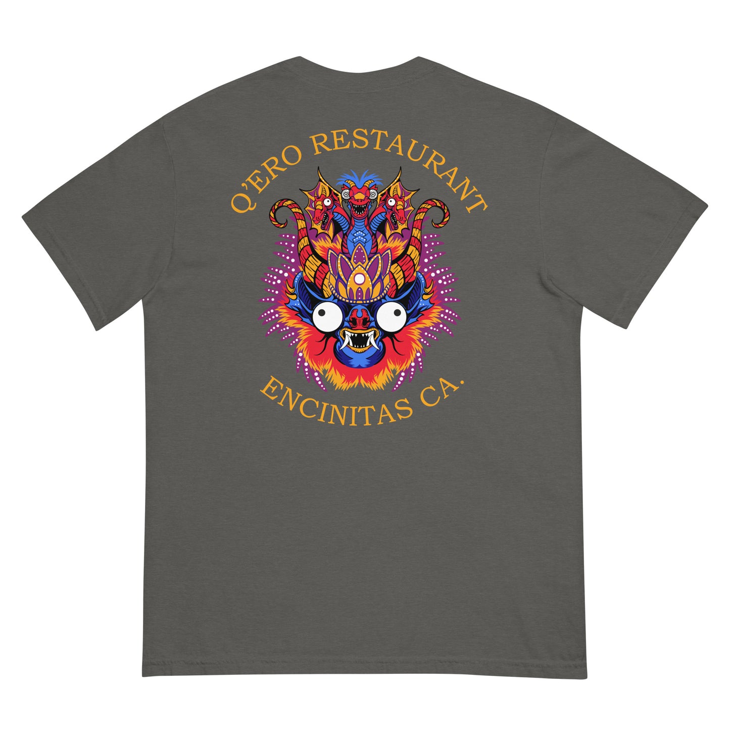 Diablada Blue/Orange -  Heavyweight T-shirt
