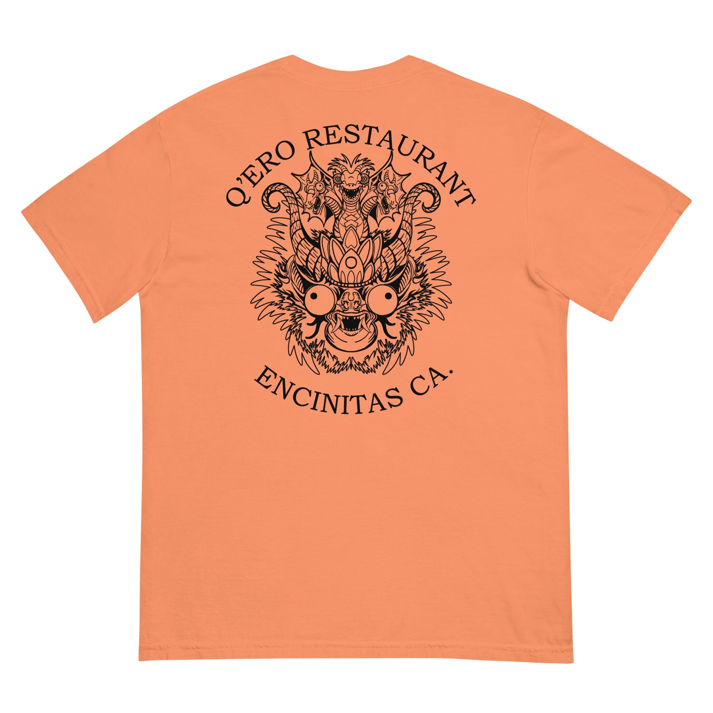 Diablada Black Outline - Heavyweight T-shirt