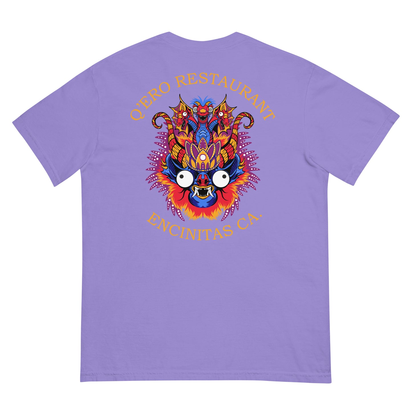 Diablada Blue/Orange -  Heavyweight T-shirt