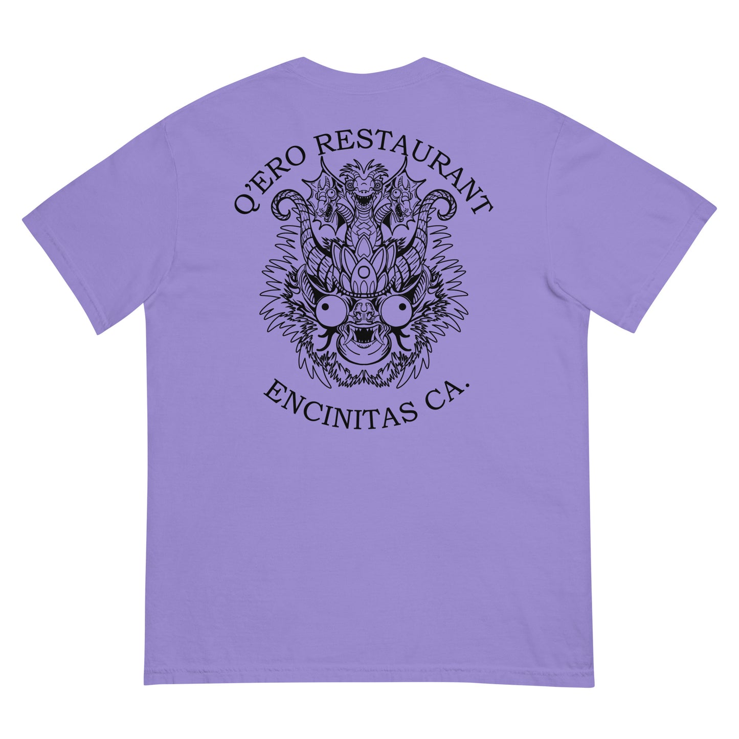 Diablada Black Outline - Heavyweight T-shirt