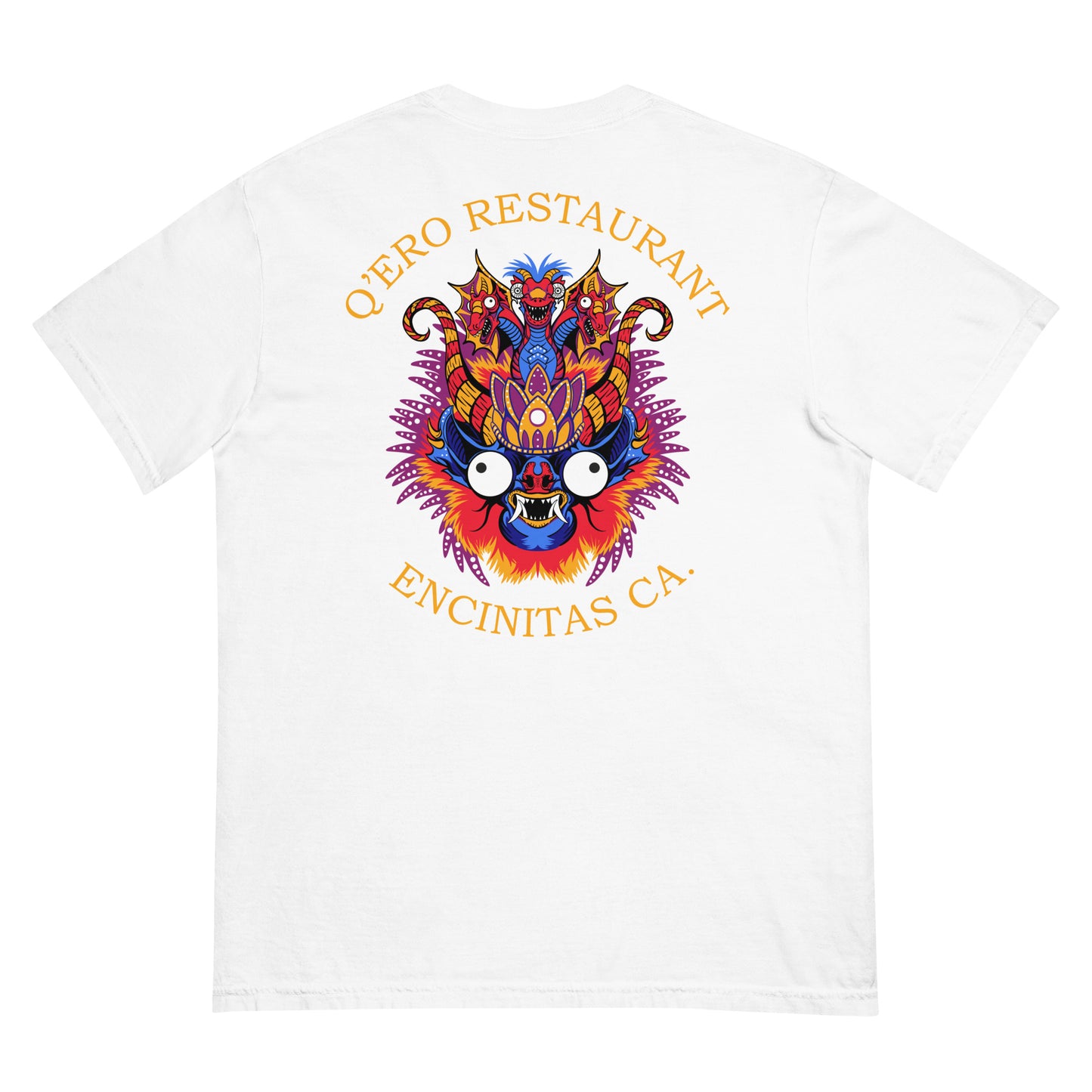 Diablada Blue/Orange -  Heavyweight T-shirt