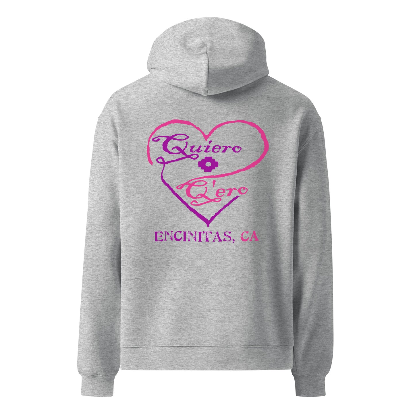 Quiero Q'ero - Thick No-Drawstring Oversized Hoodie
