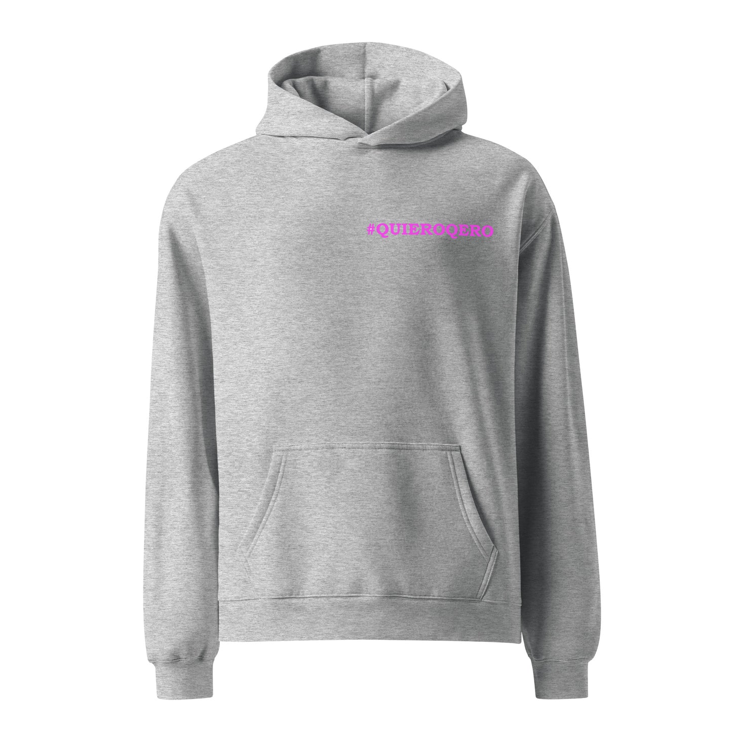 Diablada Pink Outline - Thick No-Drawstring Oversized Hoodie