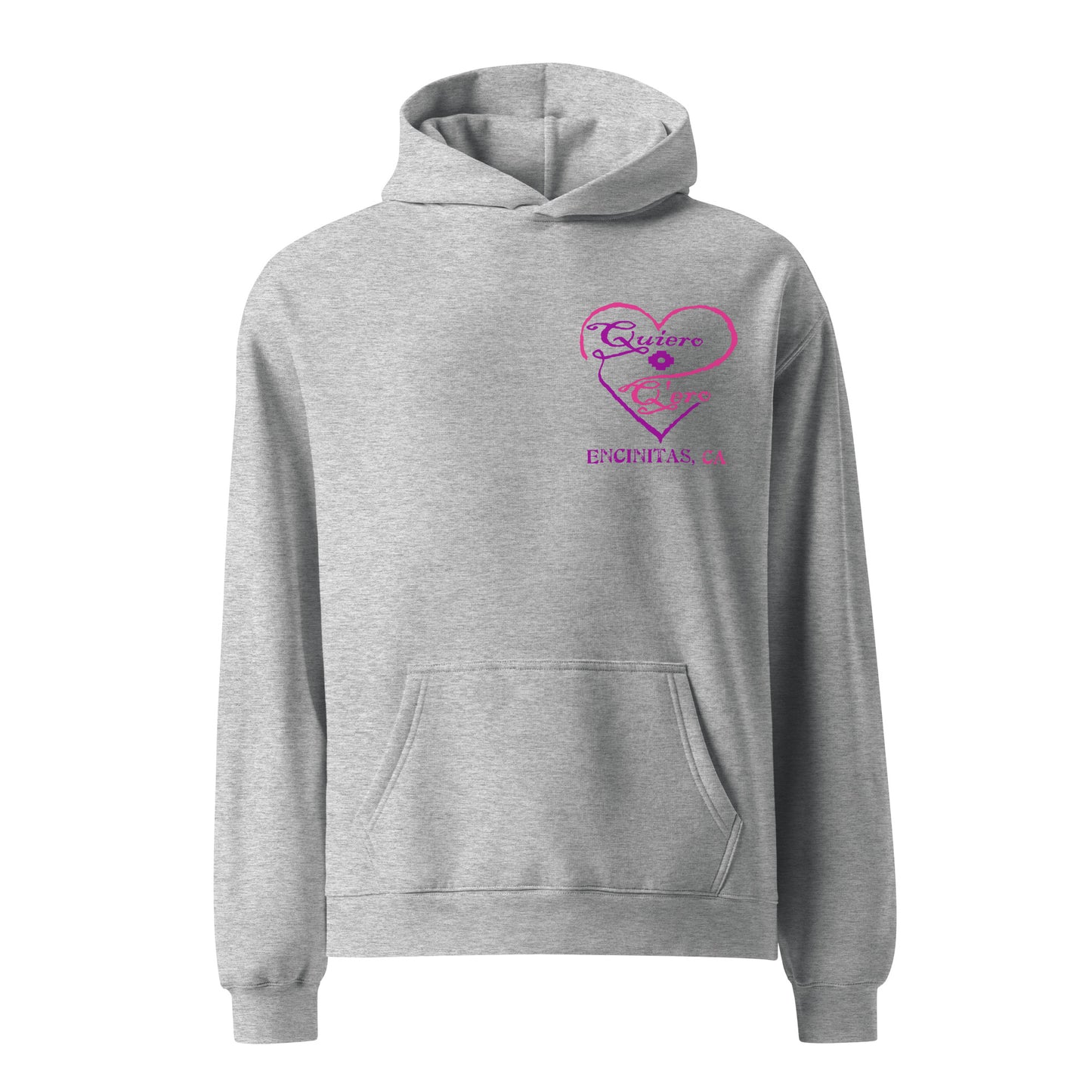 Quiero Q'ero - Thick No-Drawstring Oversized Hoodie