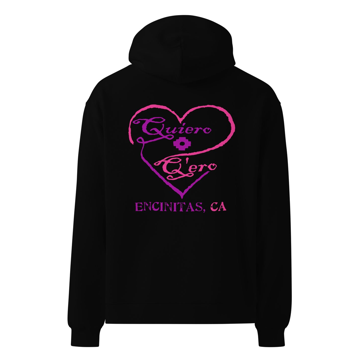 Quiero Q'ero - Thick No-Drawstring Oversized Hoodie