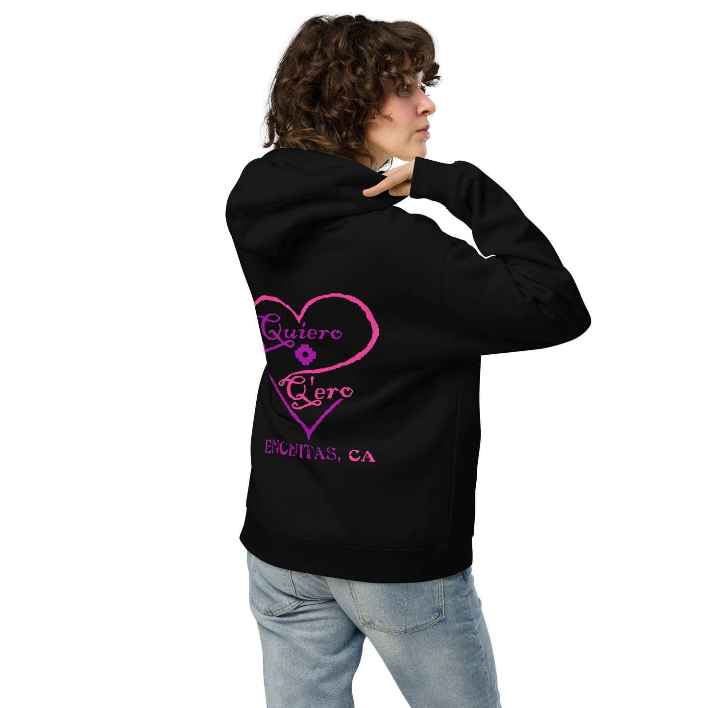 Quiero Q'ero - Thick No-Drawstring Oversized Hoodie
