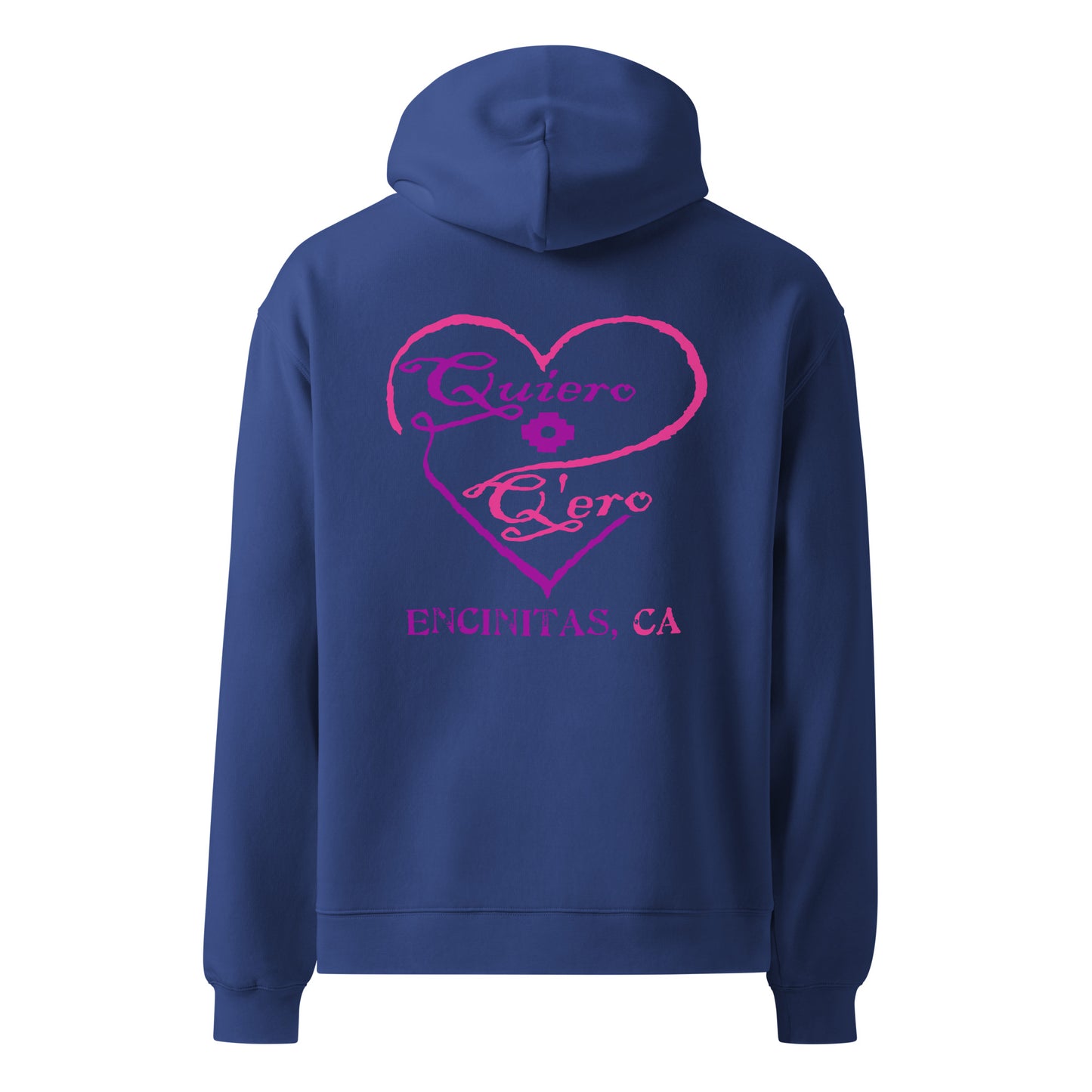 Quiero Q'ero - Thick No-Drawstring Oversized Hoodie