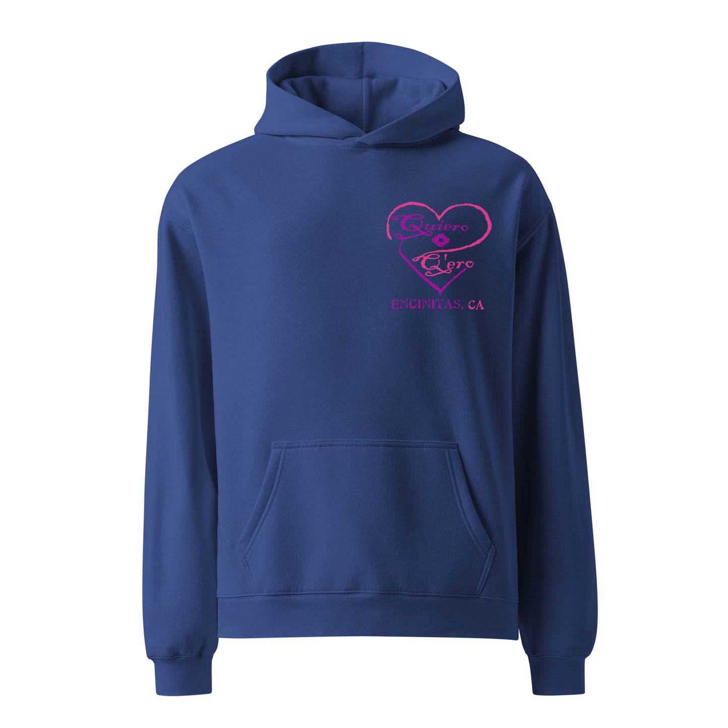 Quiero Q'ero - Thick No-Drawstring Oversized Hoodie