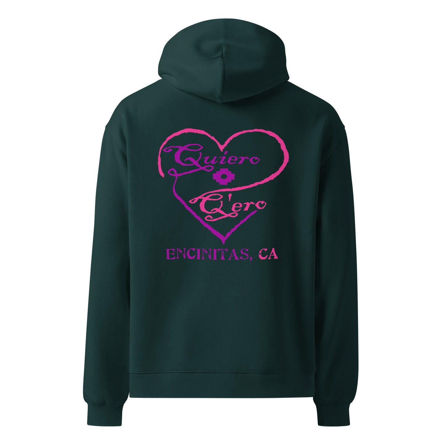 Quiero Q'ero - Thick No-Drawstring Oversized Hoodie