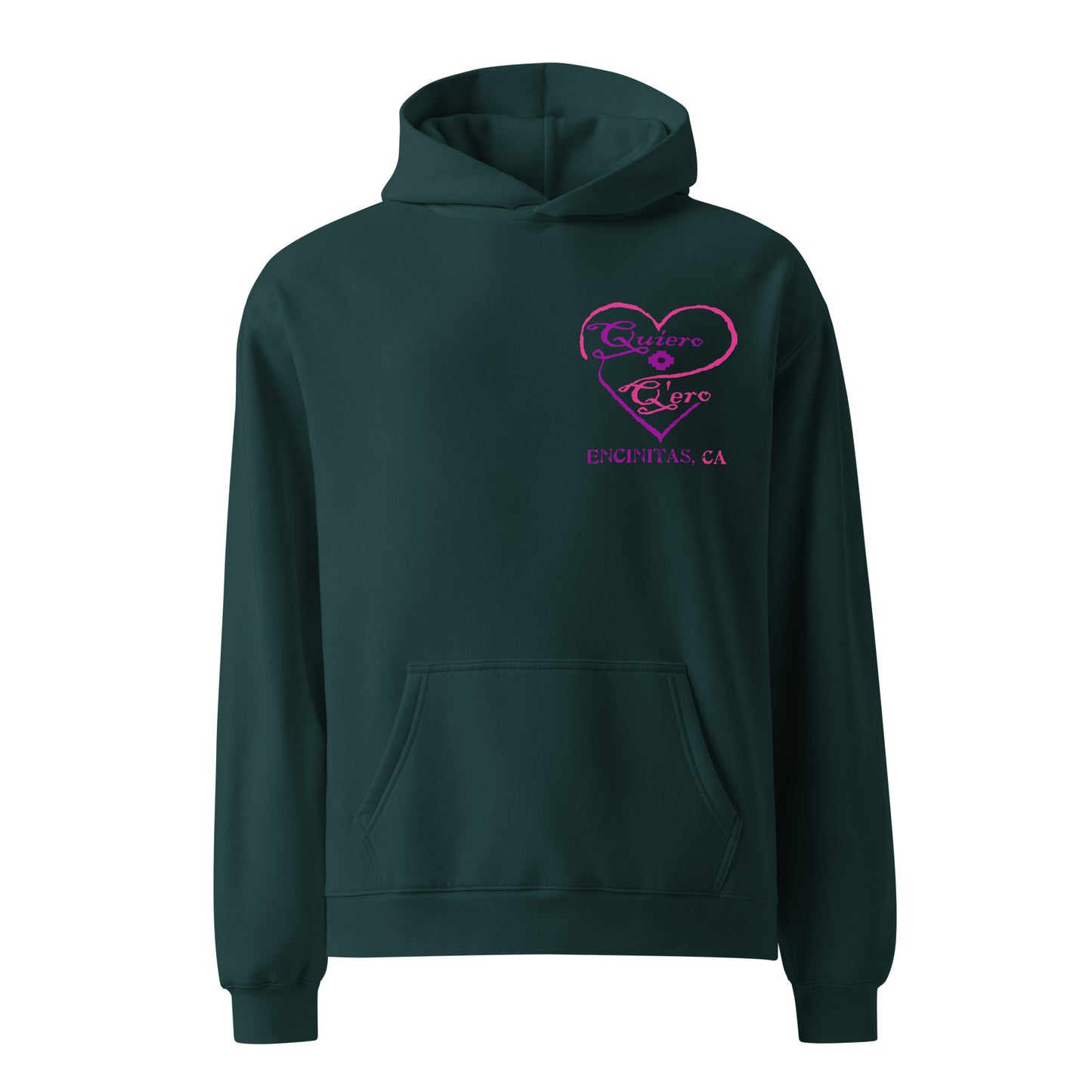 Quiero Q'ero - Thick No-Drawstring Oversized Hoodie