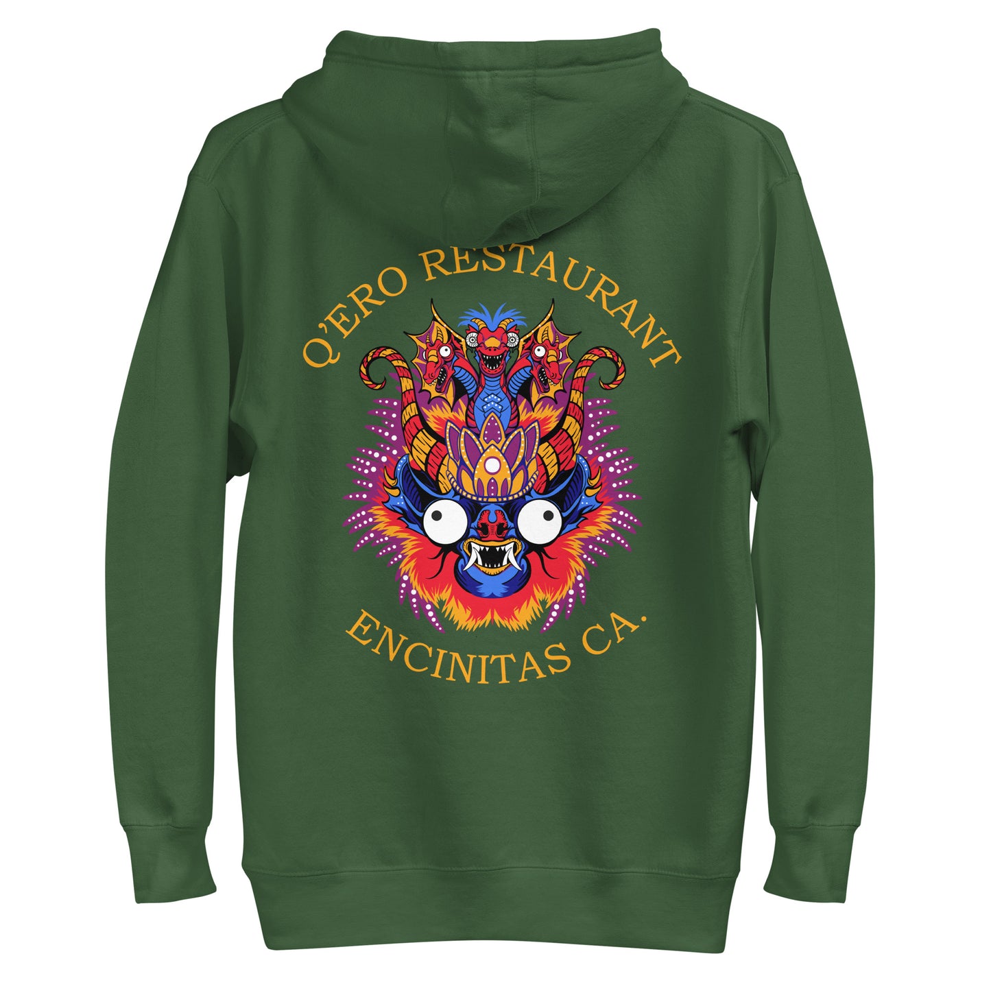 Diablada Blue/Orange - Unisex Hoodie