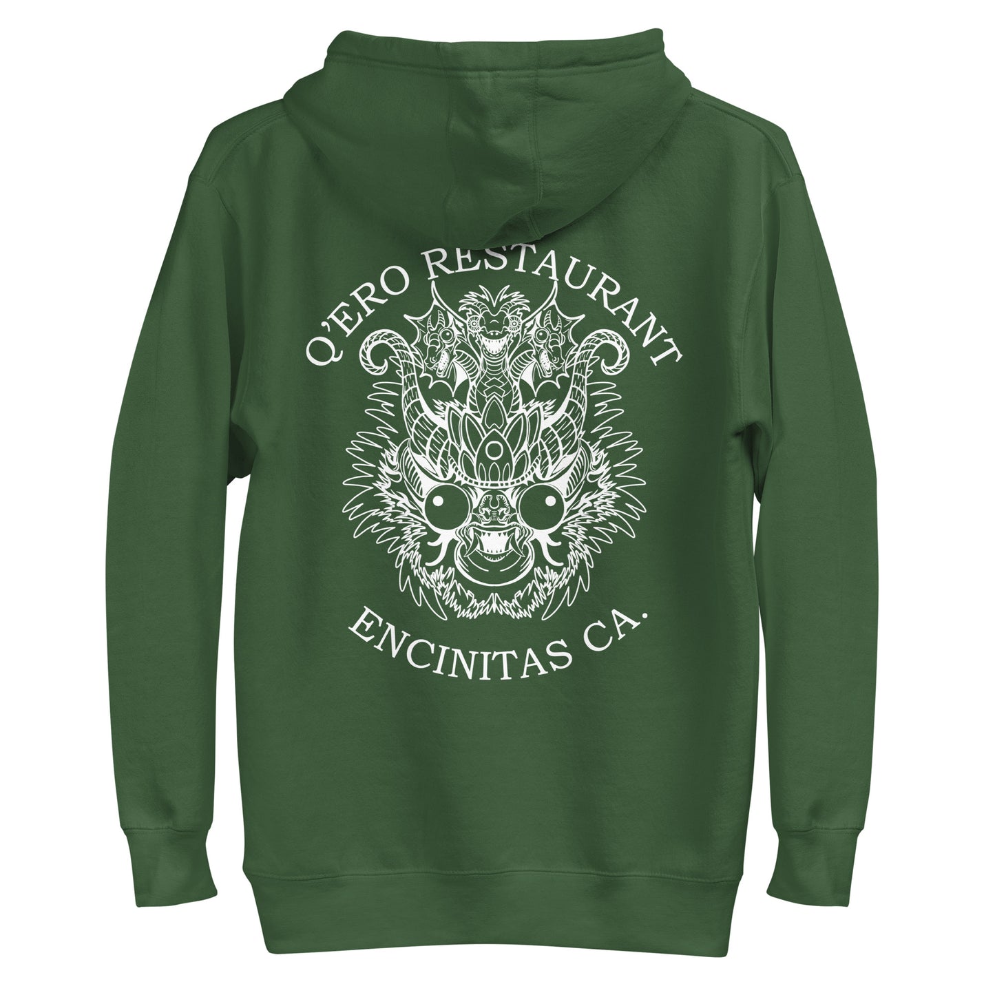 Diablada White Outline - Unisex Hoodie