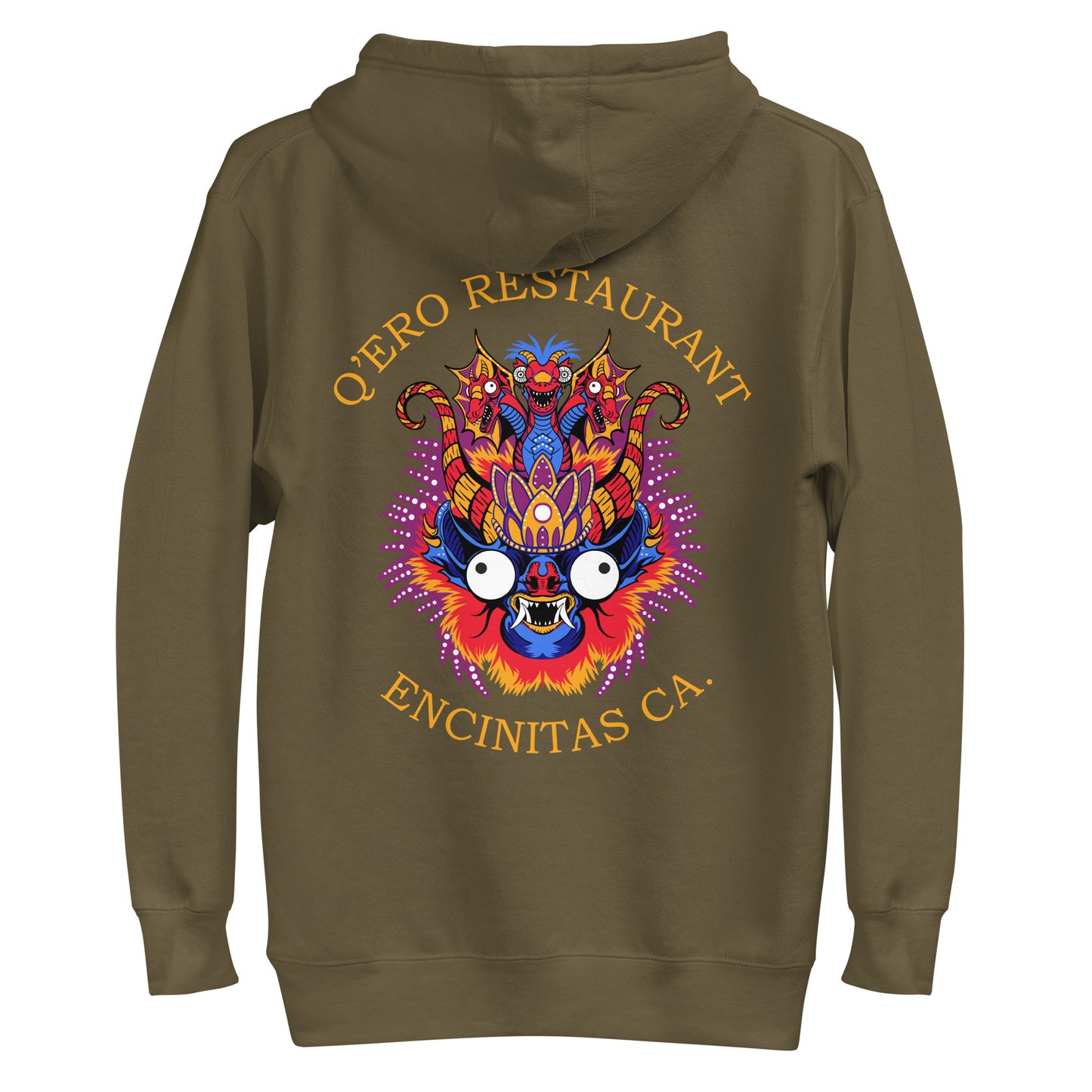 Diablada Blue/Orange - Unisex Hoodie