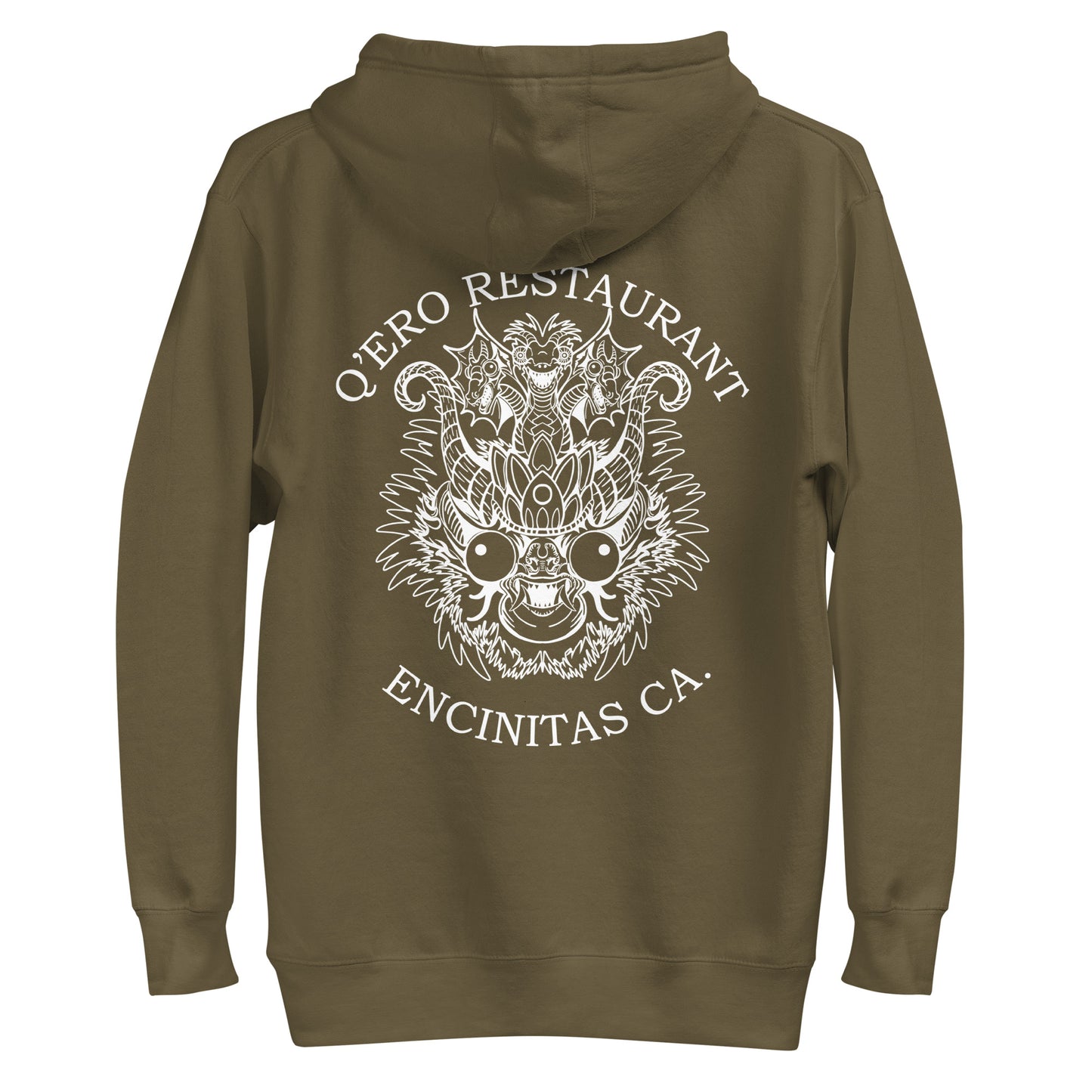 Diablada White Outline - Unisex Hoodie