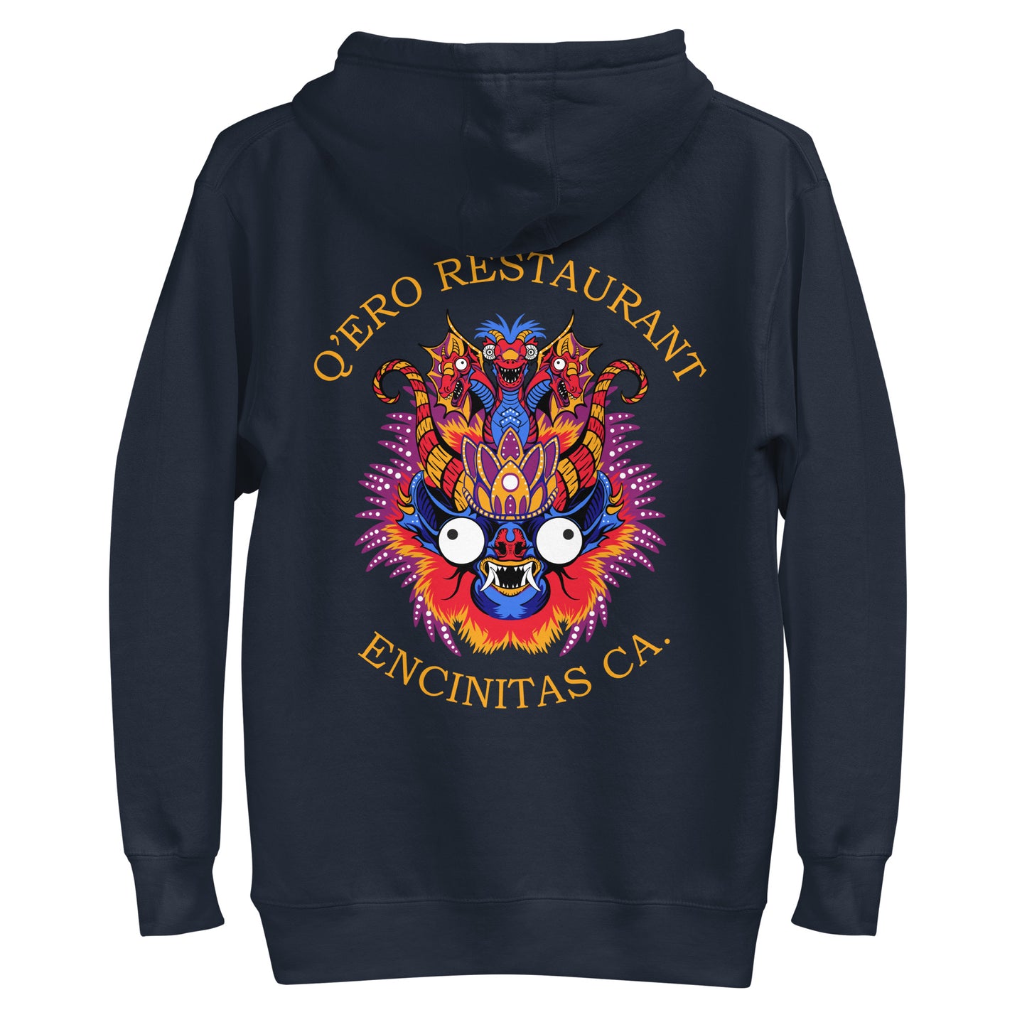 Diablada Blue/Orange - Unisex Hoodie