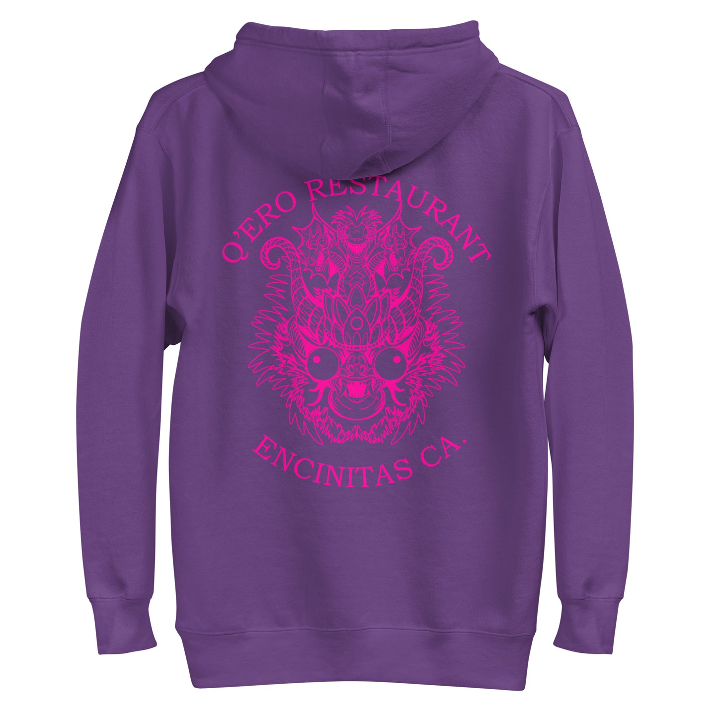 Diablada Pink Outline - Unisex Hoodie