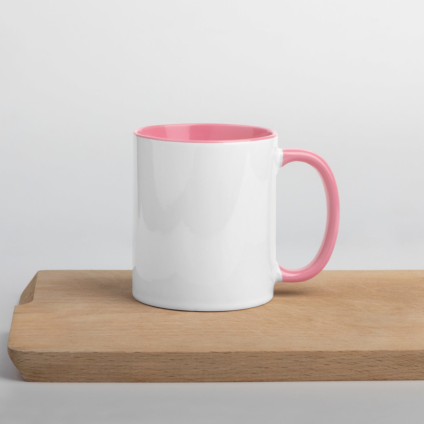 Diablada Pink Outline - Mug with Color Inside