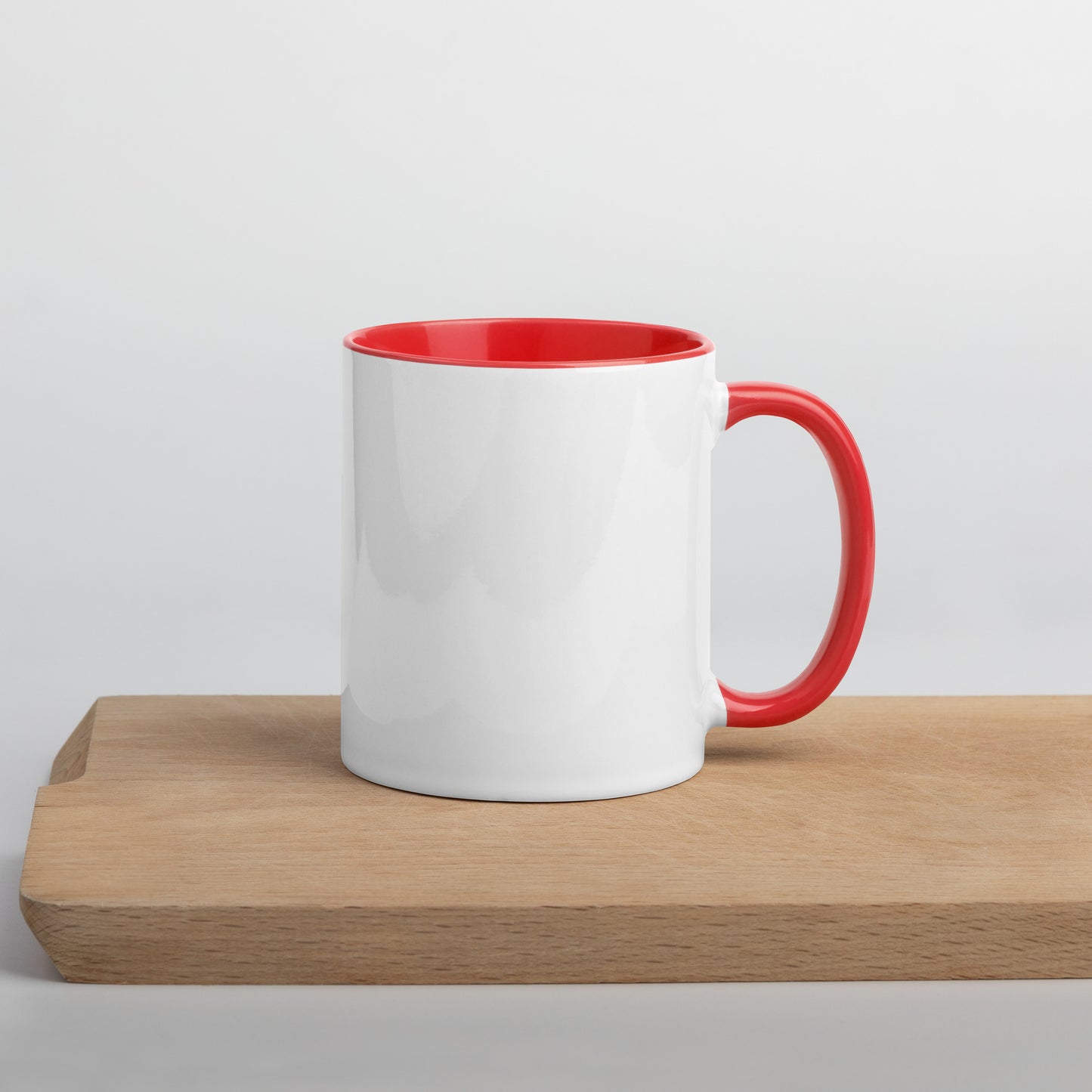 Diablada Red/Yellow  Mug with Color Inside