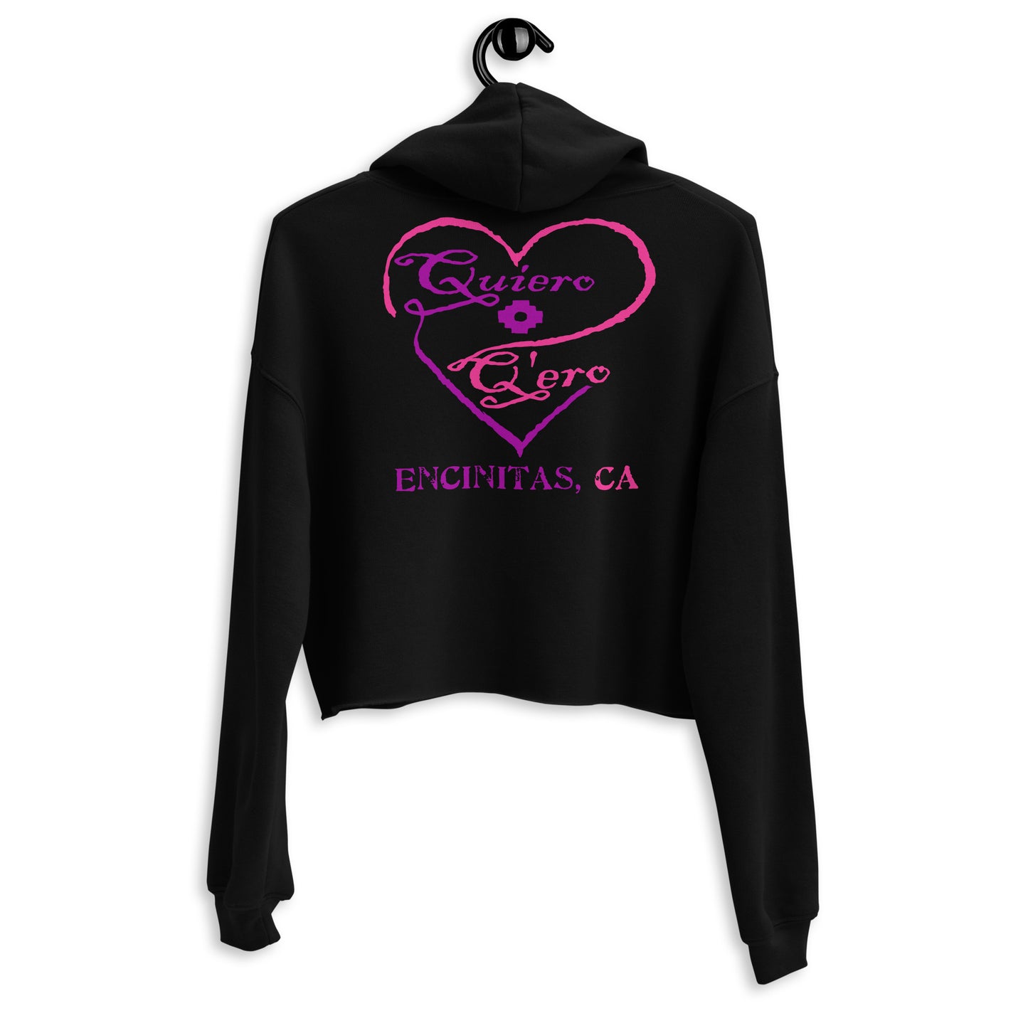 Quiero Q'ero - Crop Hoodie