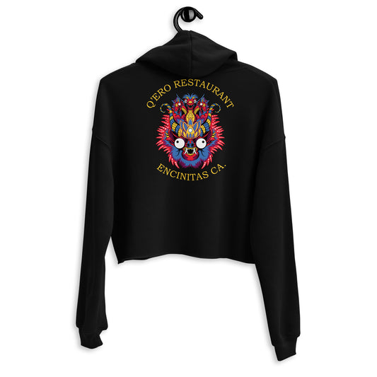Diblada Red/Yellow - Crop Hoodie