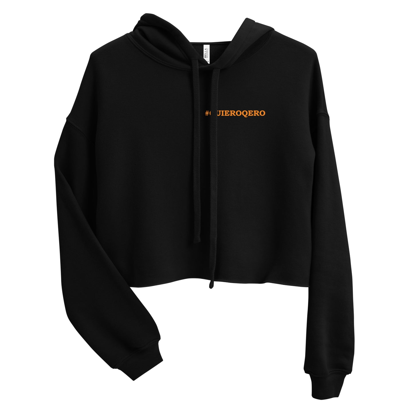 Diablada Blue/Orange - Crop Hoodie