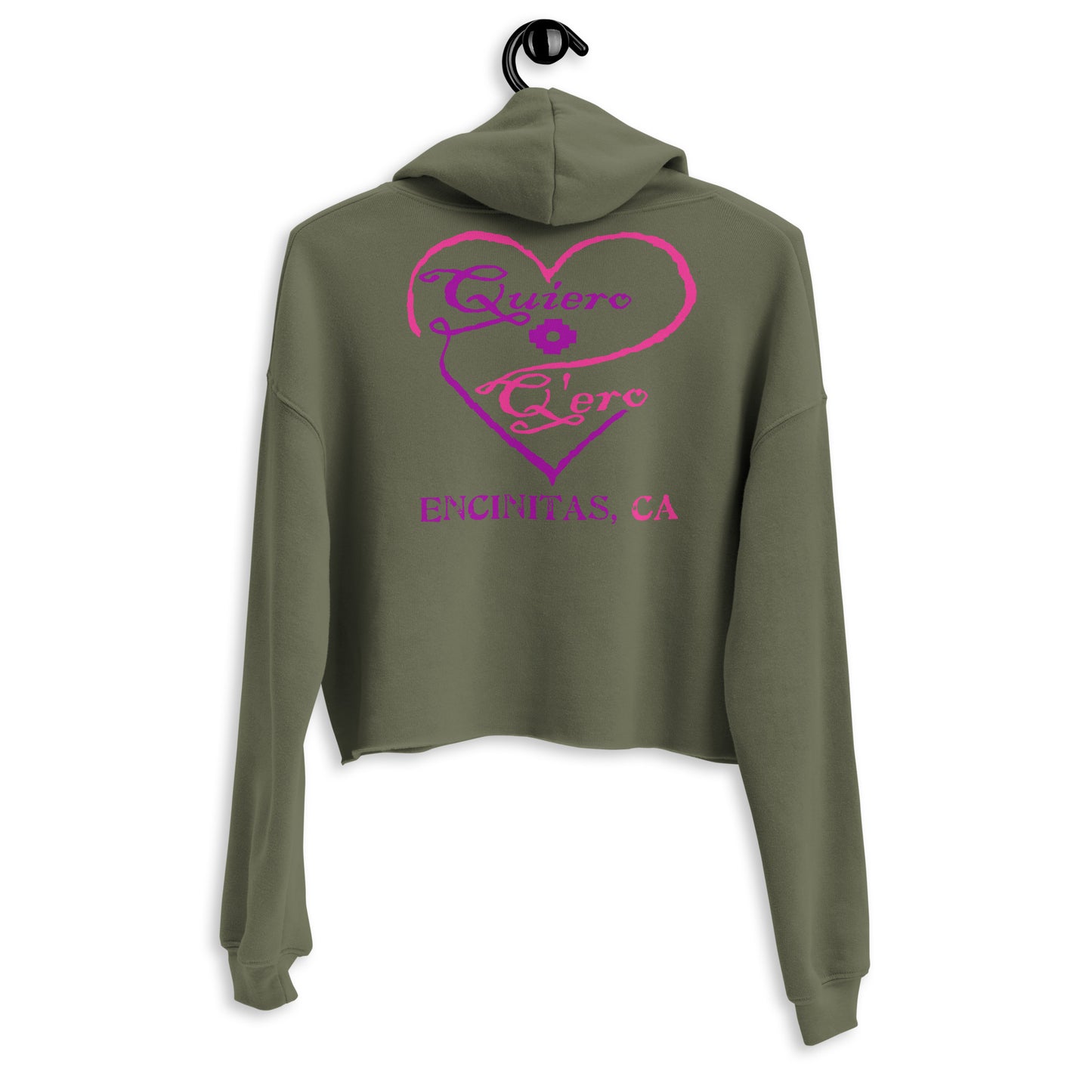 Quiero Q'ero - Crop Hoodie