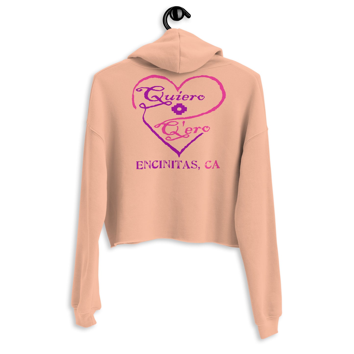 Quiero Q'ero - Crop Hoodie