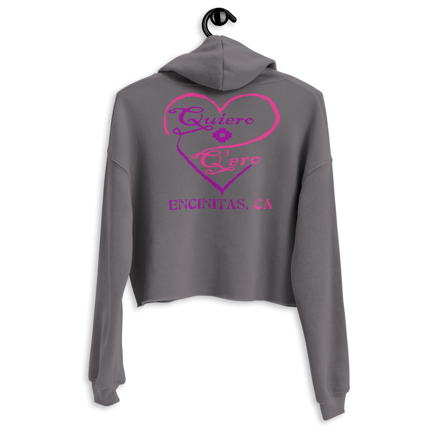 Quiero Q'ero - Crop Hoodie
